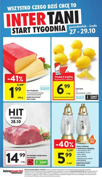 Gazetka Intermarche – 27.10.2025 – 29.10.2025