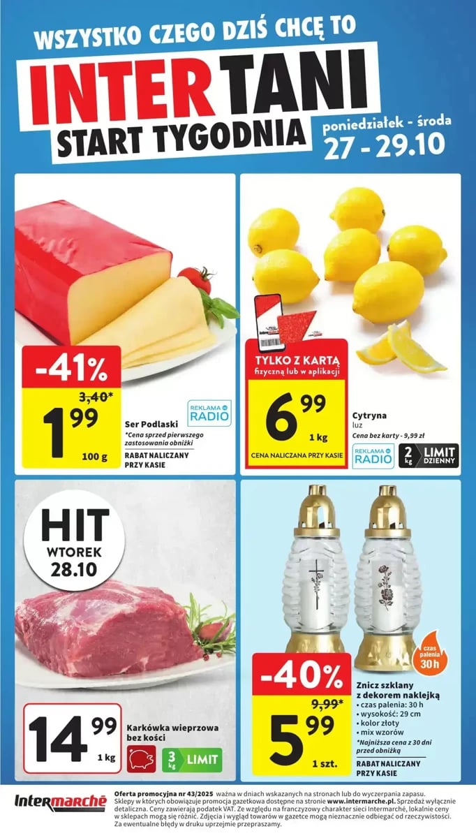 Strona 1 z gazetki Intermarche