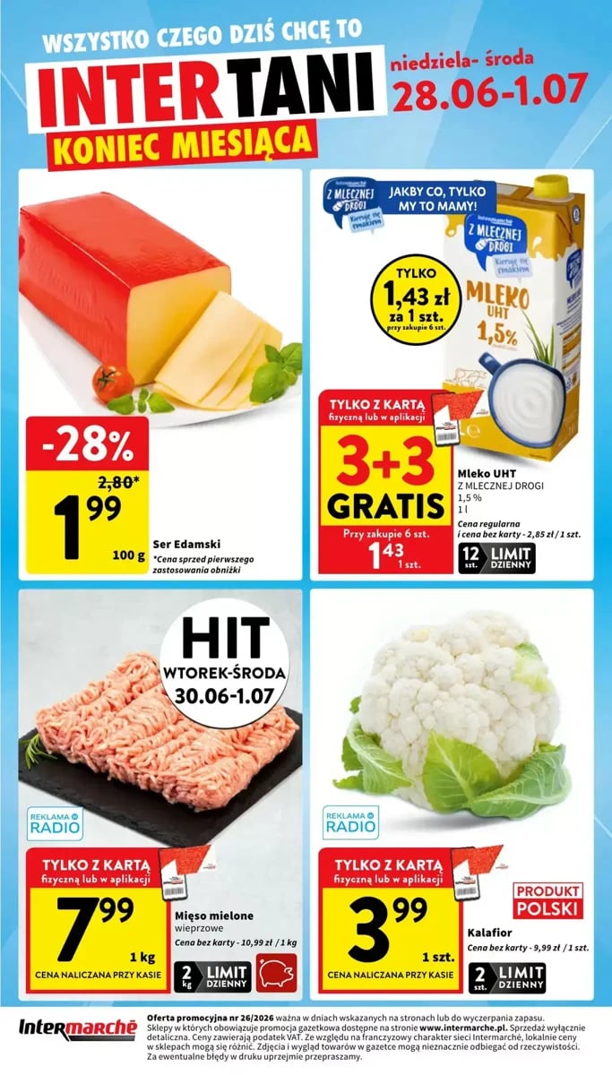 Strona 1 z gazetki Intermarche