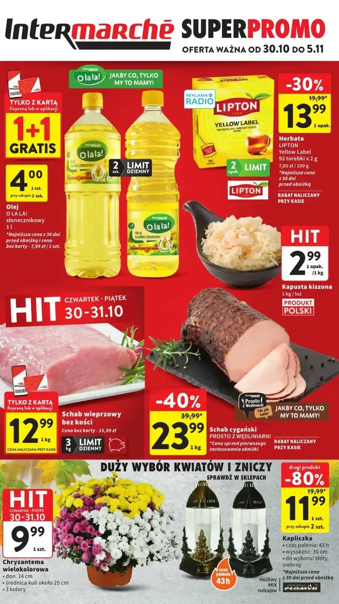 Strona 1 z gazetki Intermarche