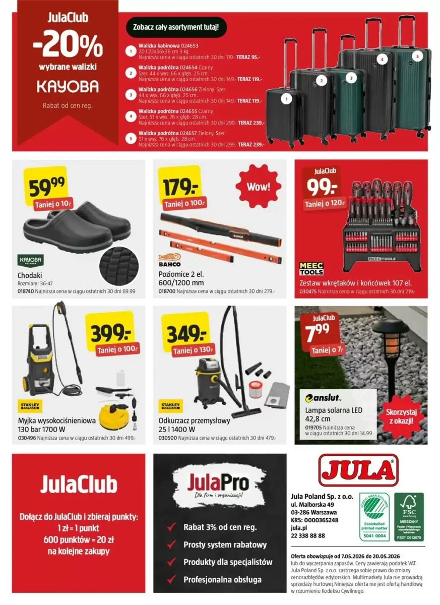 Strona 8 z gazetki Jula