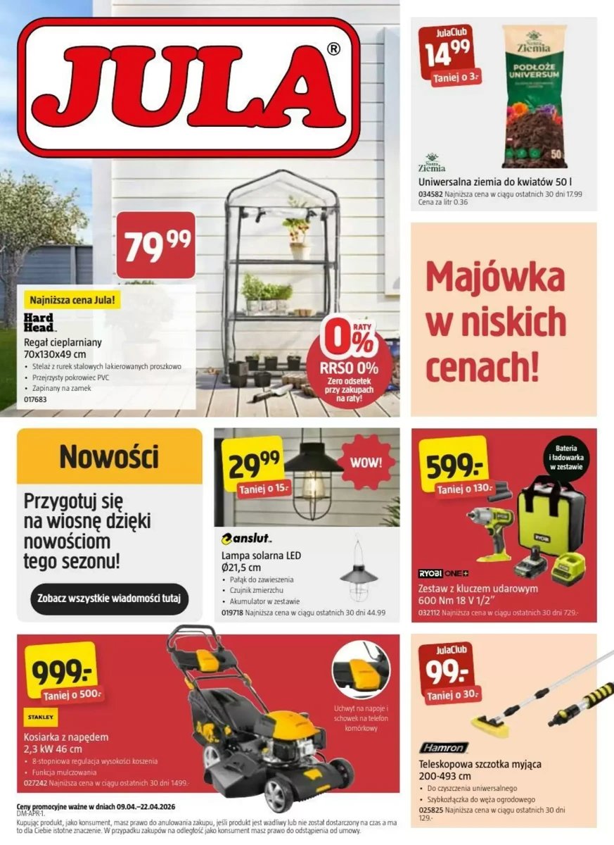 Strona 1 z gazetki Jula