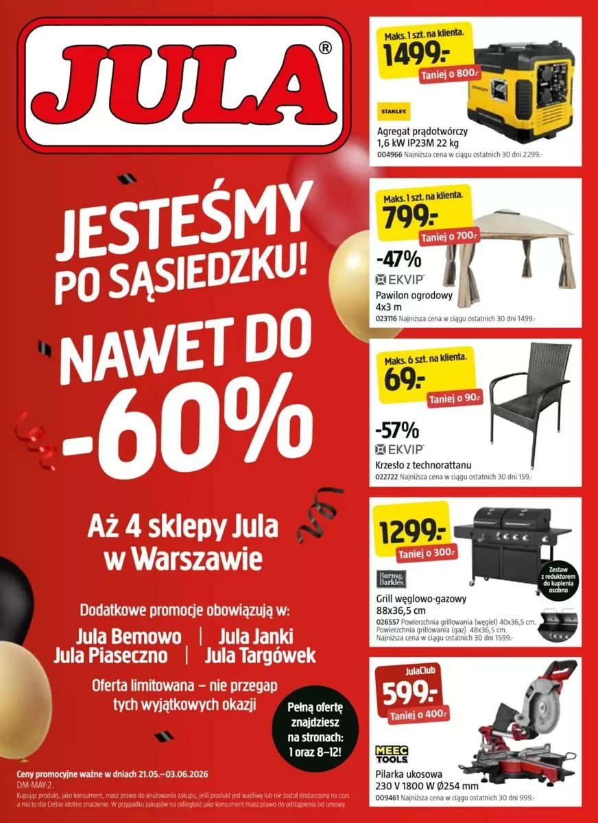 Strona 1 z gazetki Jula