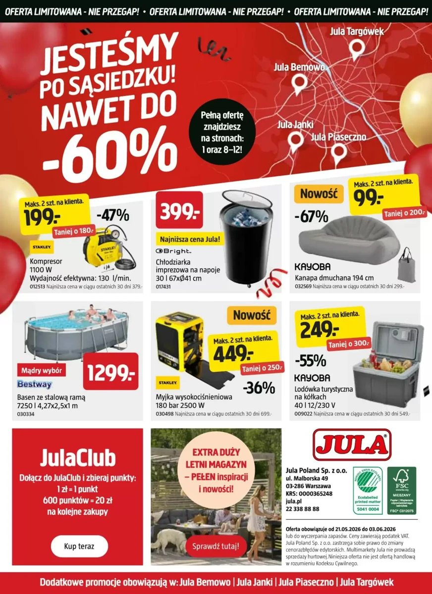 Strona 12 z gazetki Jula