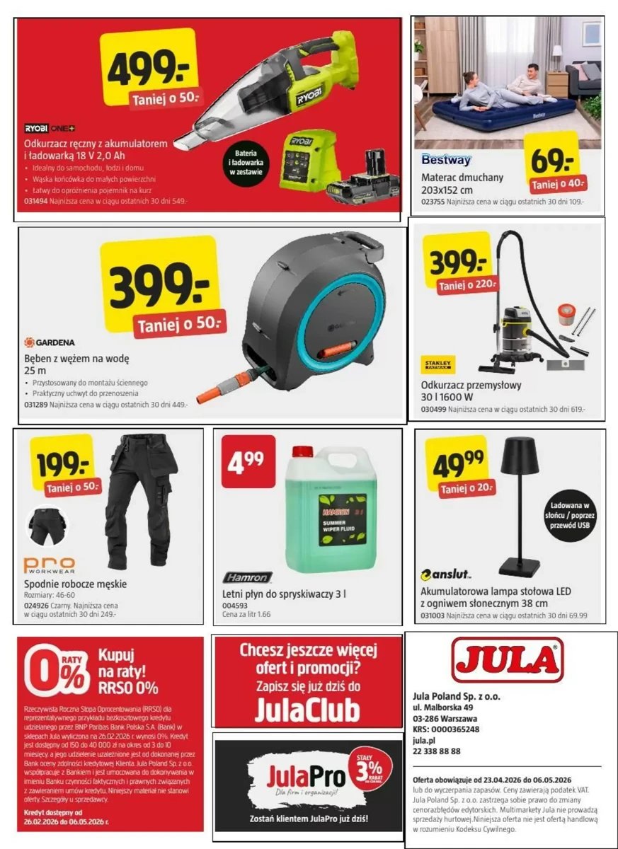 Strona 8 z gazetki Jula