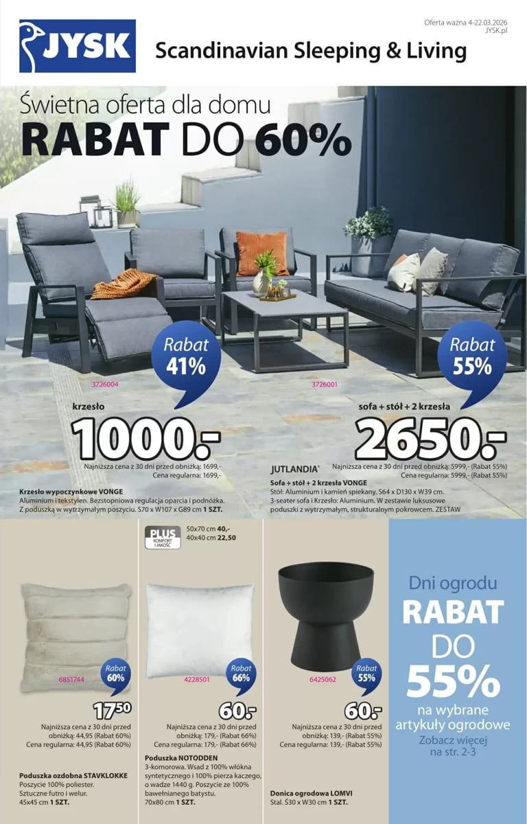 Strona 1 z gazetki Jysk