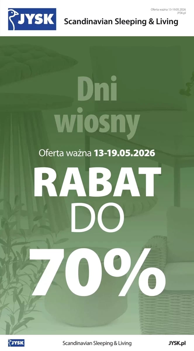 Strona 1 z gazetki Jysk