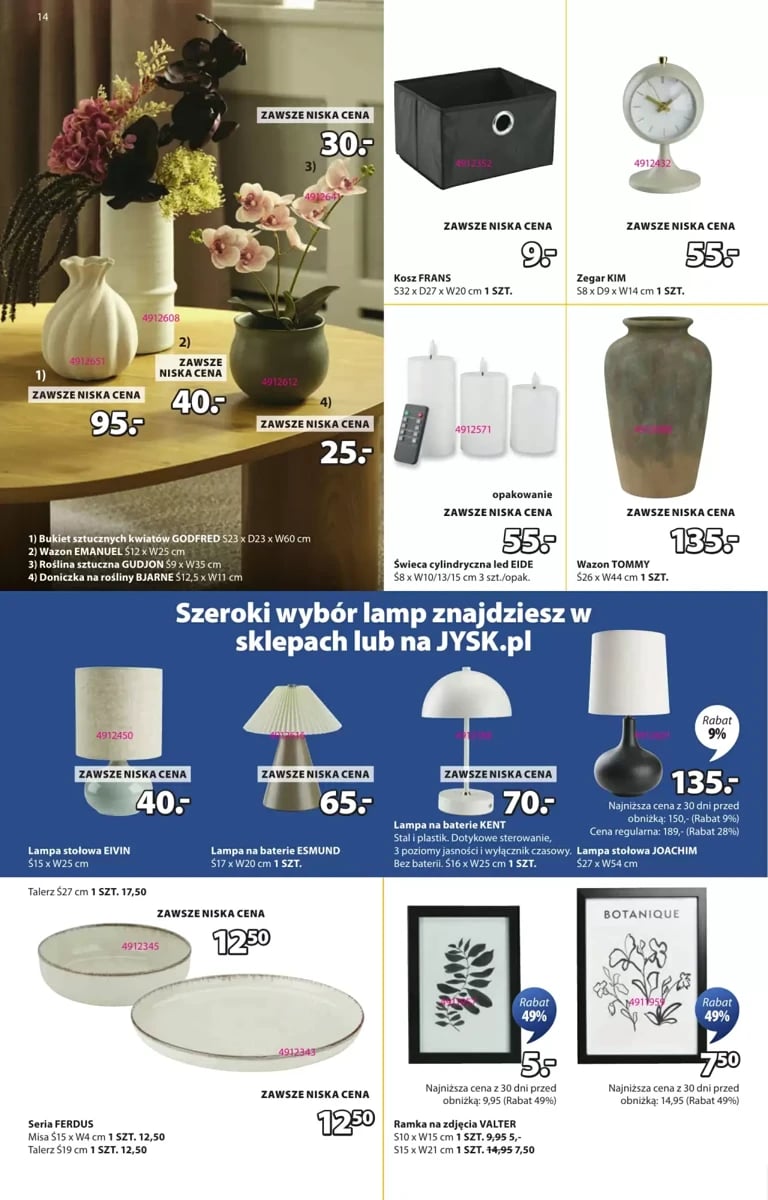Strona 14 z gazetki Jysk