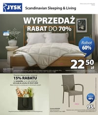 Gazetka Jysk – 22.07.2026 – 09.08.2026