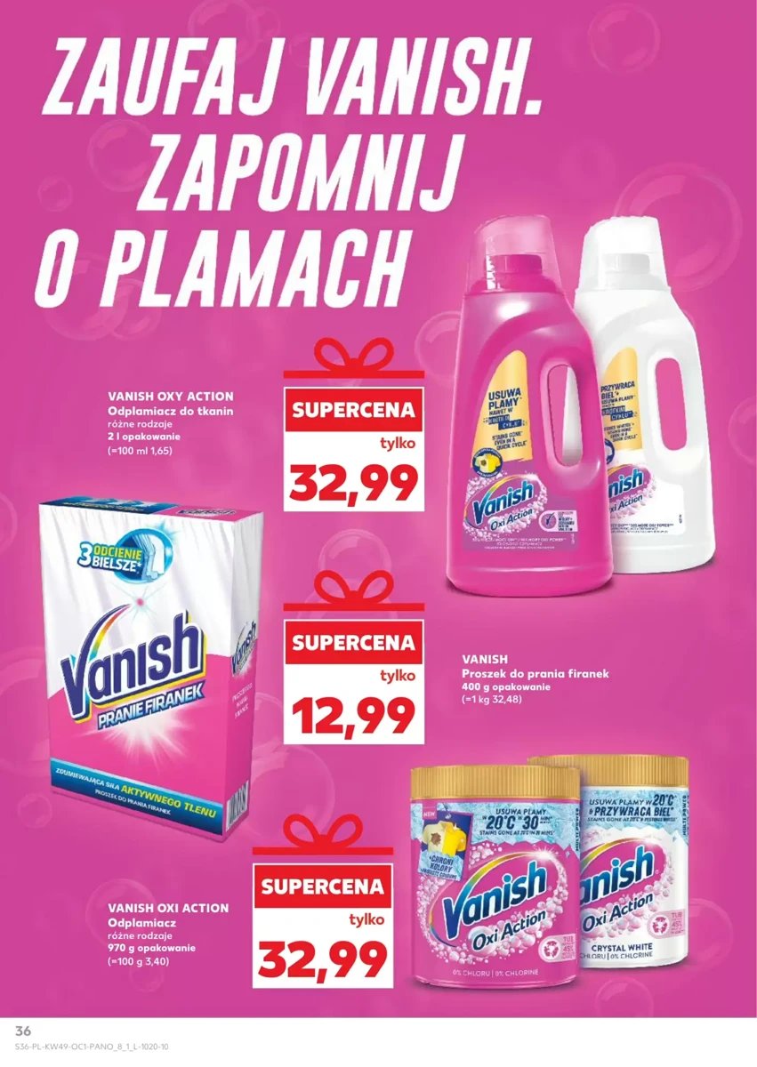 Strona 36 z gazetki Kaufland