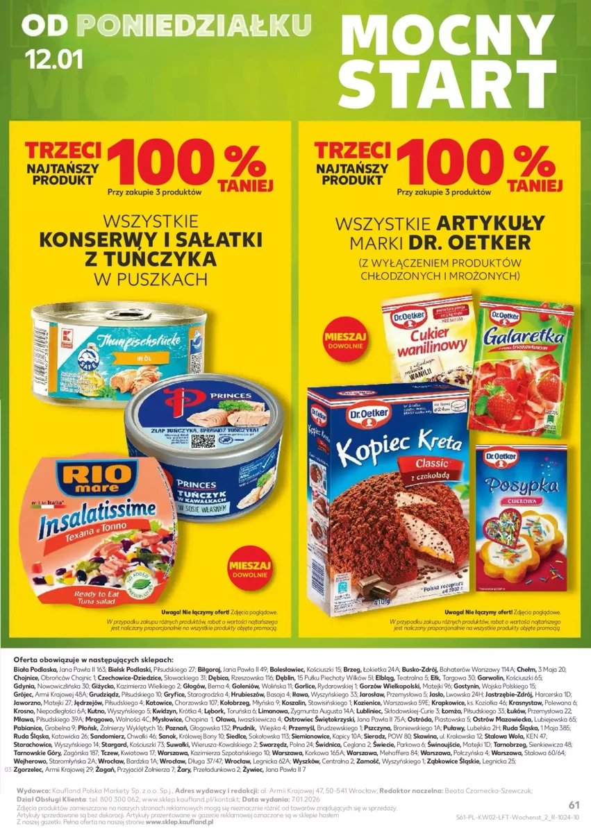 Strona 61 z gazetki Kaufland