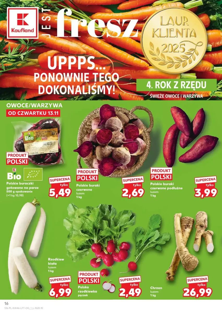 Strona 16 z gazetki Kaufland