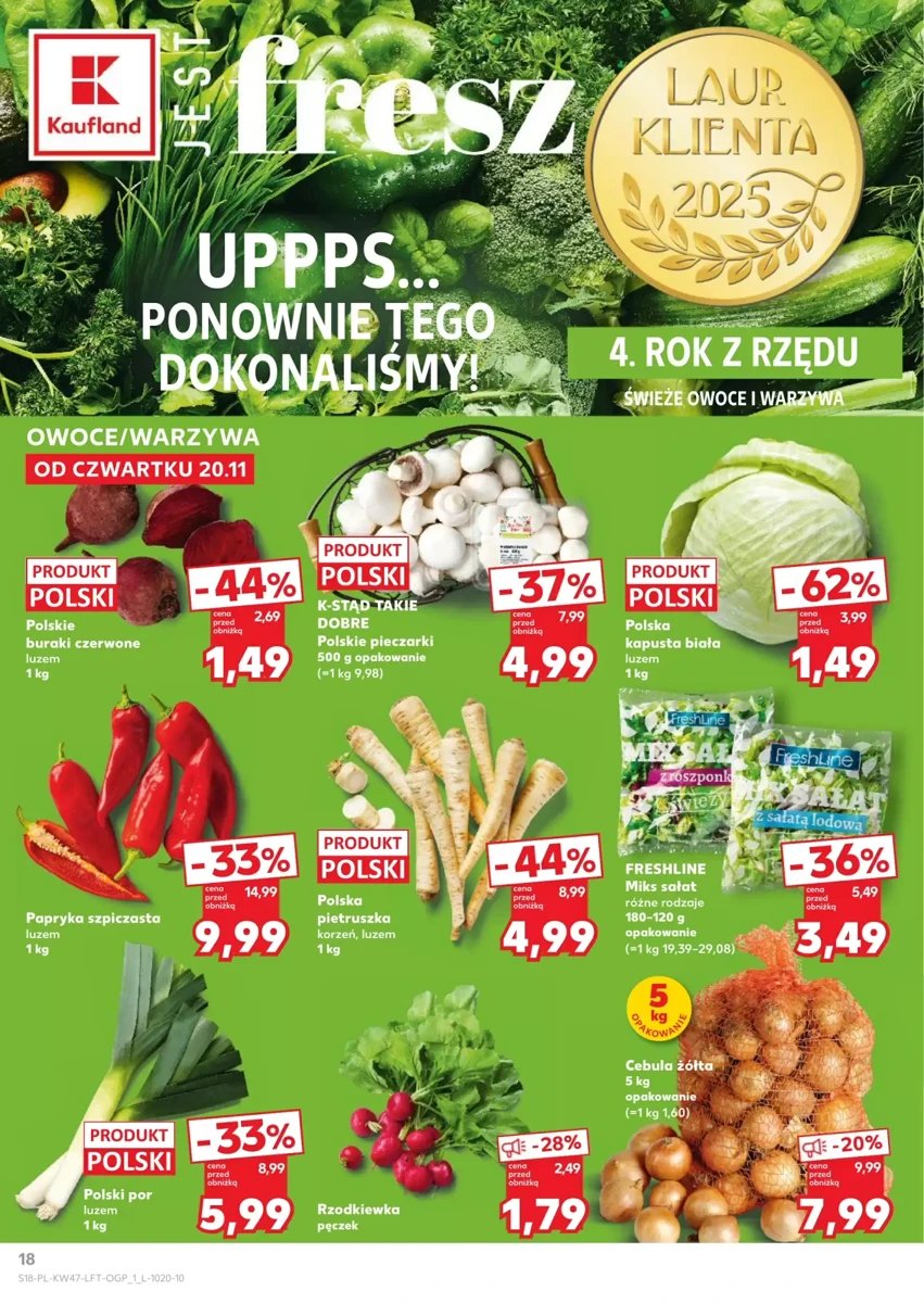 Strona 18 z gazetki Kaufland