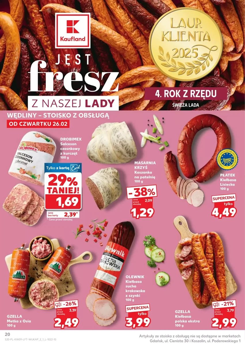 Strona 20 z gazetki Kaufland