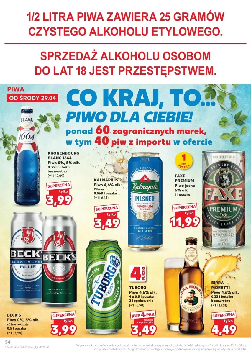 Strona 54 z gazetki Kaufland