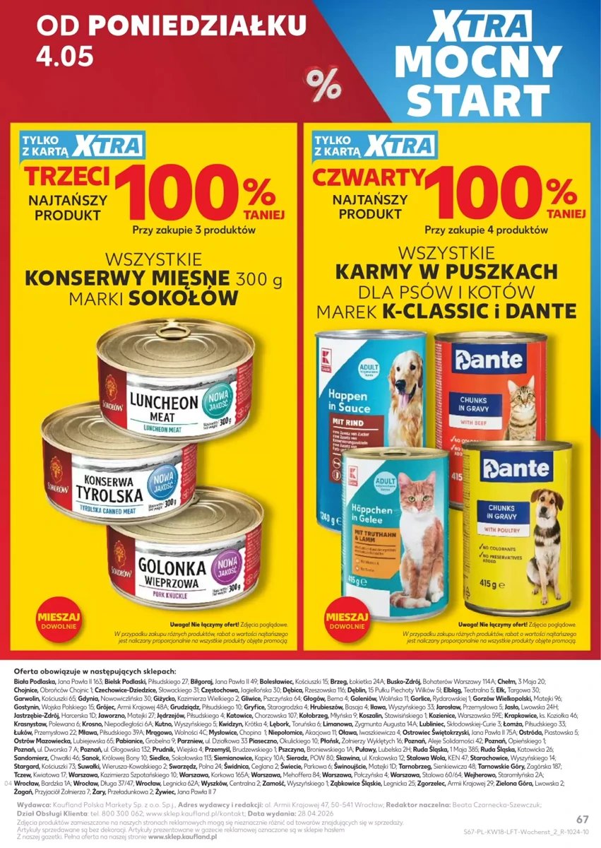 Strona 67 z gazetki Kaufland