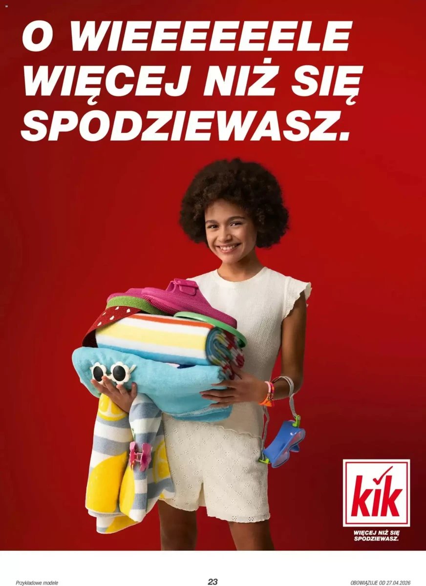 Strona 23 z gazetki Kik