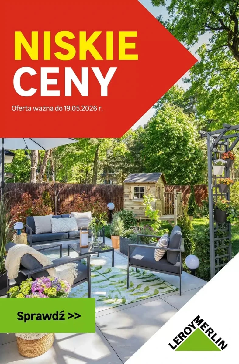 Strona 1 z gazetki Leroy Merlin