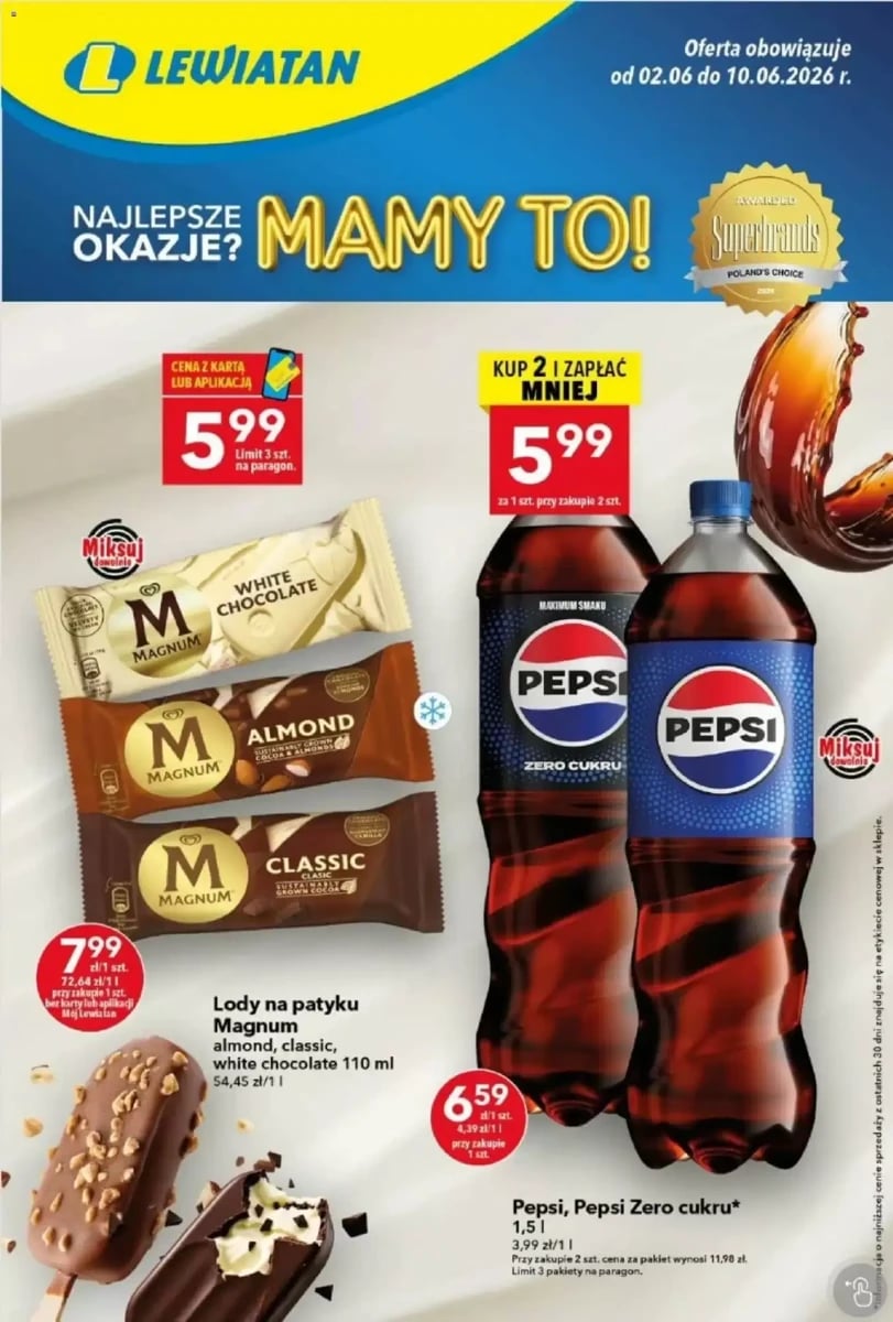Strona 1 z gazetki Lewiatan