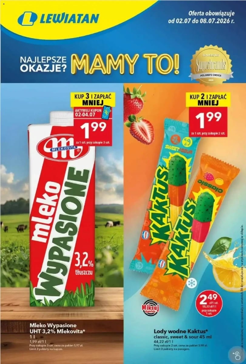 Strona 1 z gazetki Lewiatan