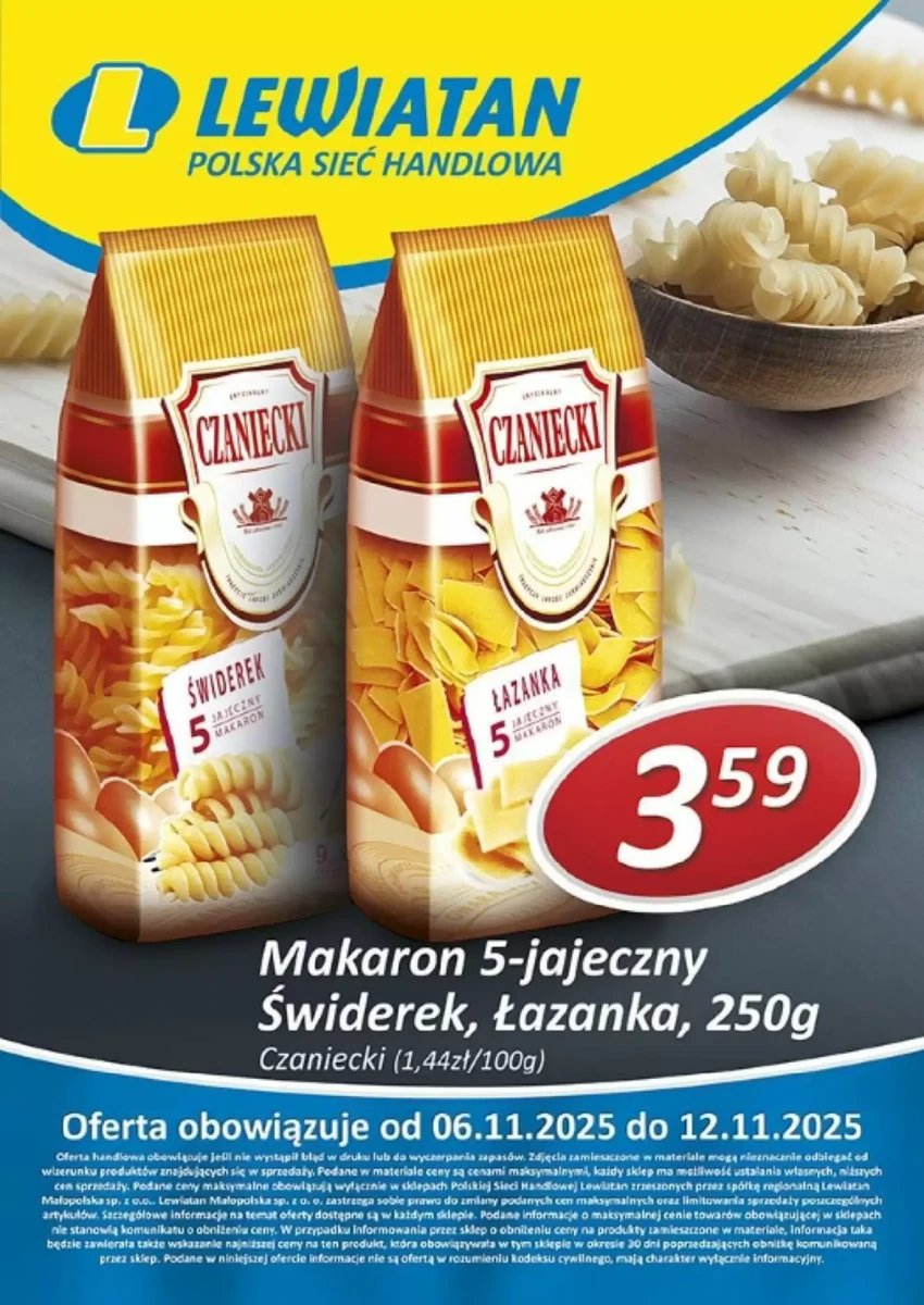 Strona 1 z gazetki Lewiatan
