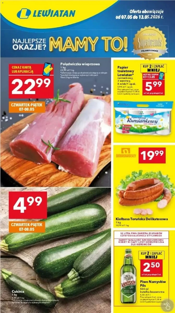 Strona 1 z gazetki Lewiatan
