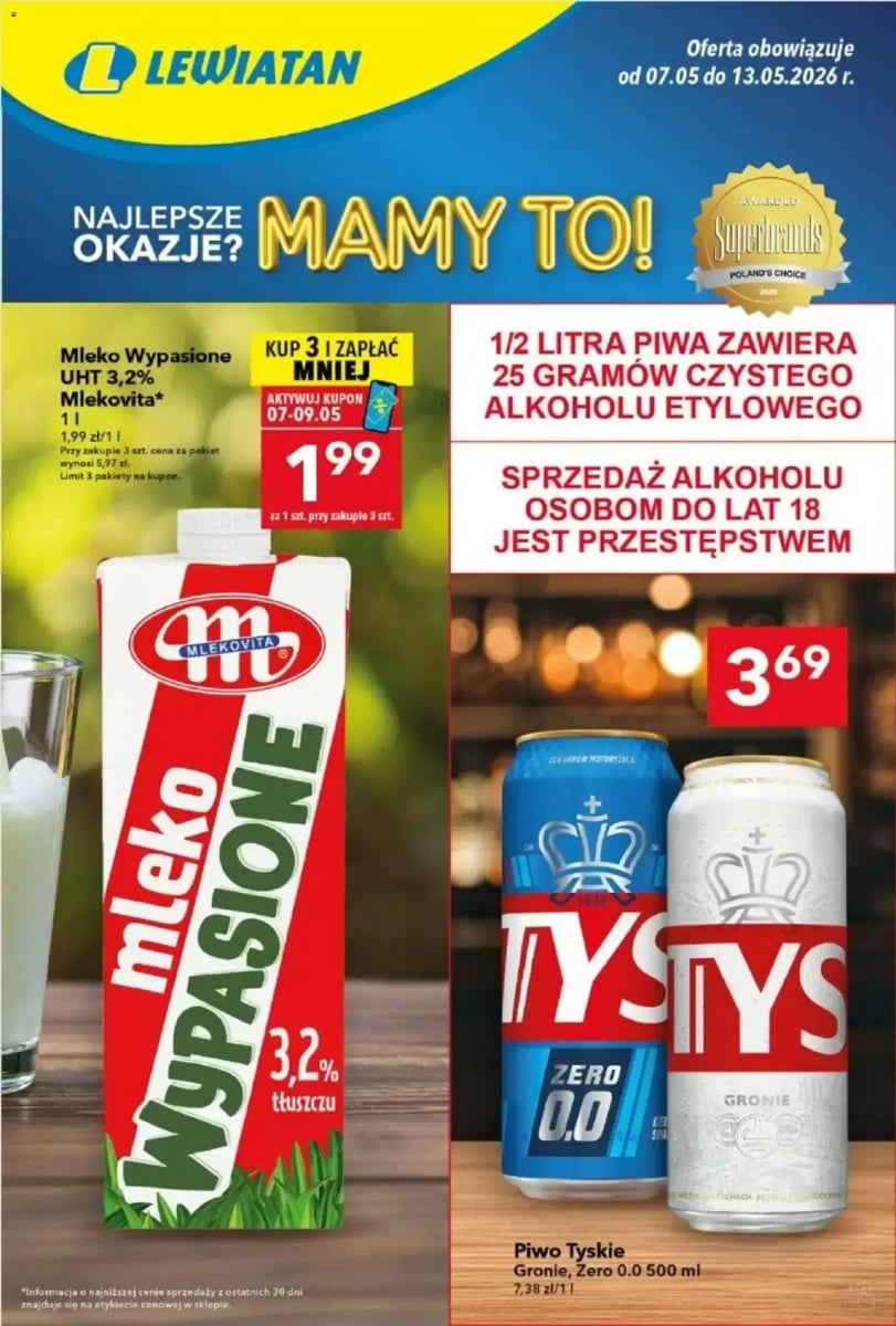 Strona 1 z gazetki Lewiatan