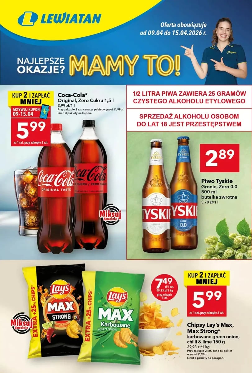 Strona 1 z gazetki Lewiatan