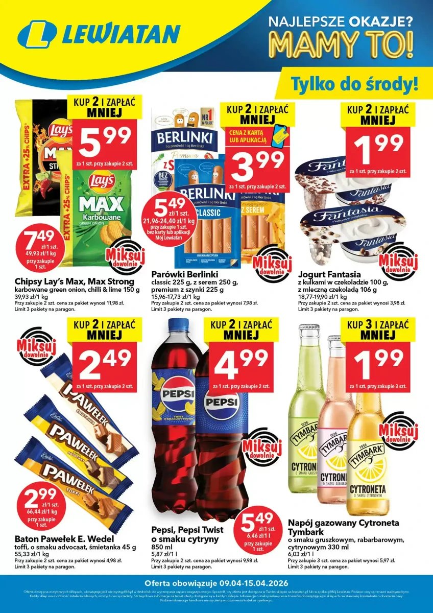Strona 1 z gazetki Lewiatan