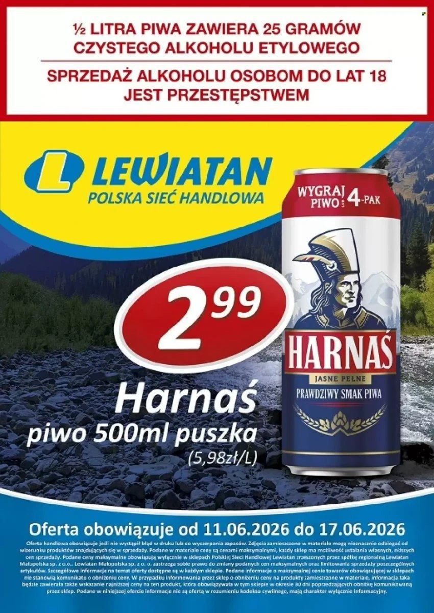 Strona 1 z gazetki Lewiatan