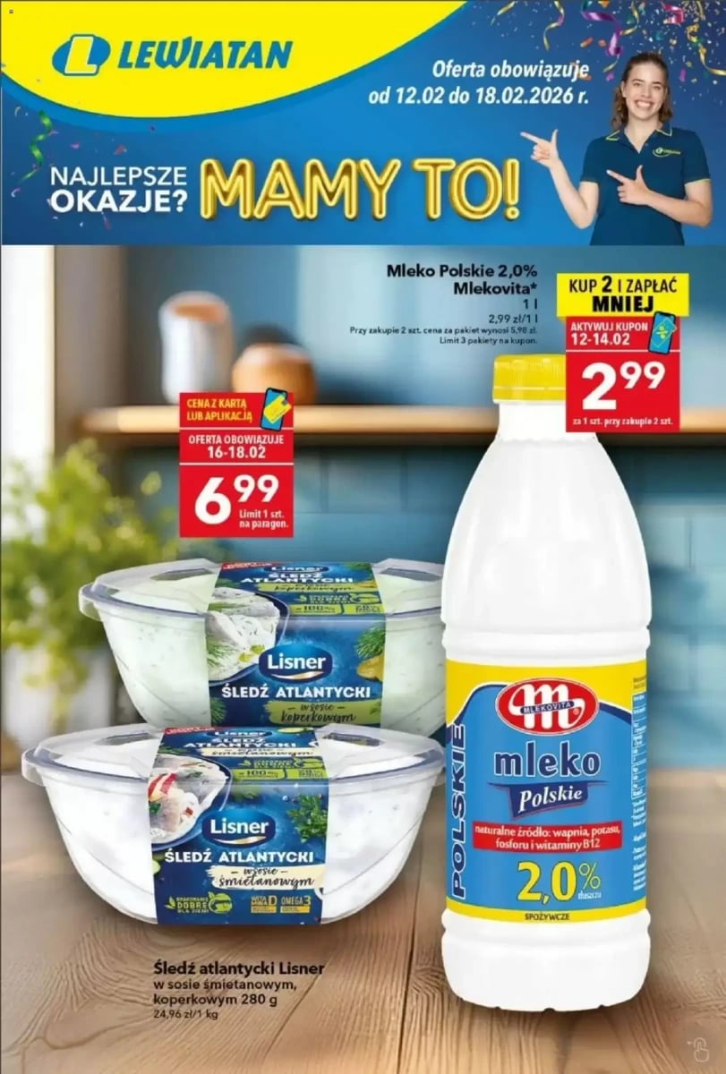 Strona 1 z gazetki Lewiatan