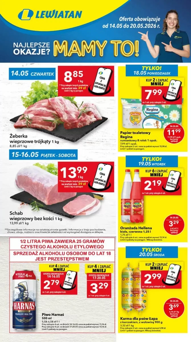 Strona 1 z gazetki Lewiatan