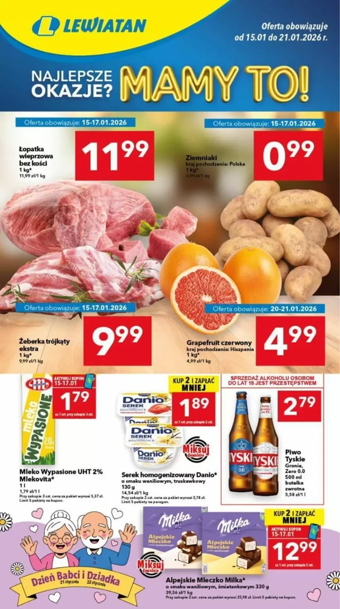Strona 1 z gazetki Lewiatan