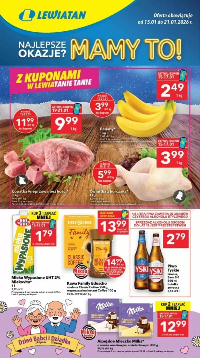 Strona 1 z gazetki Lewiatan