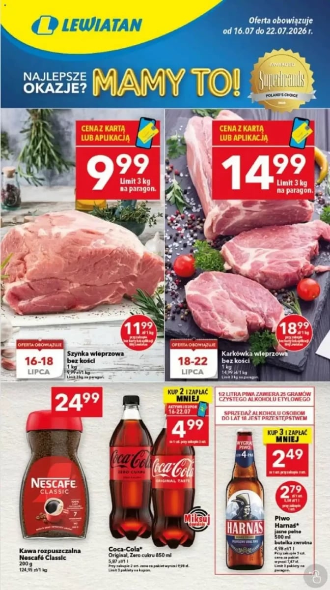 Strona 1 z gazetki Lewiatan