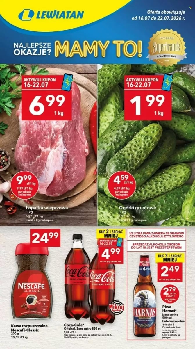 Strona 1 z gazetki Lewiatan