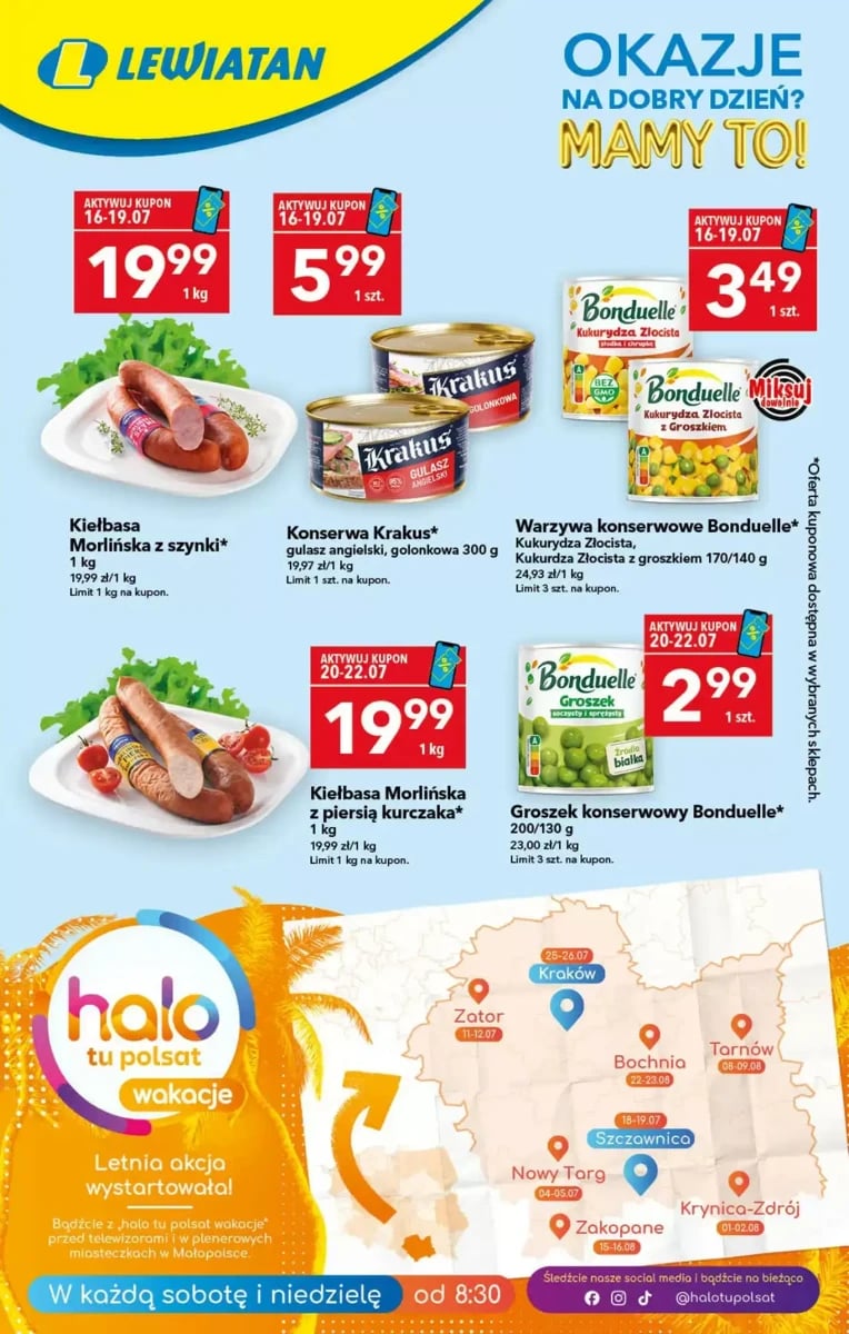 Strona 1 z gazetki Lewiatan