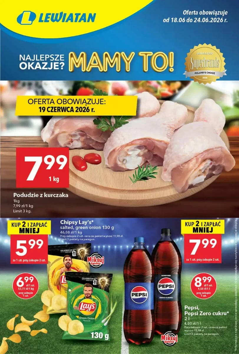 Strona 1 z gazetki Lewiatan