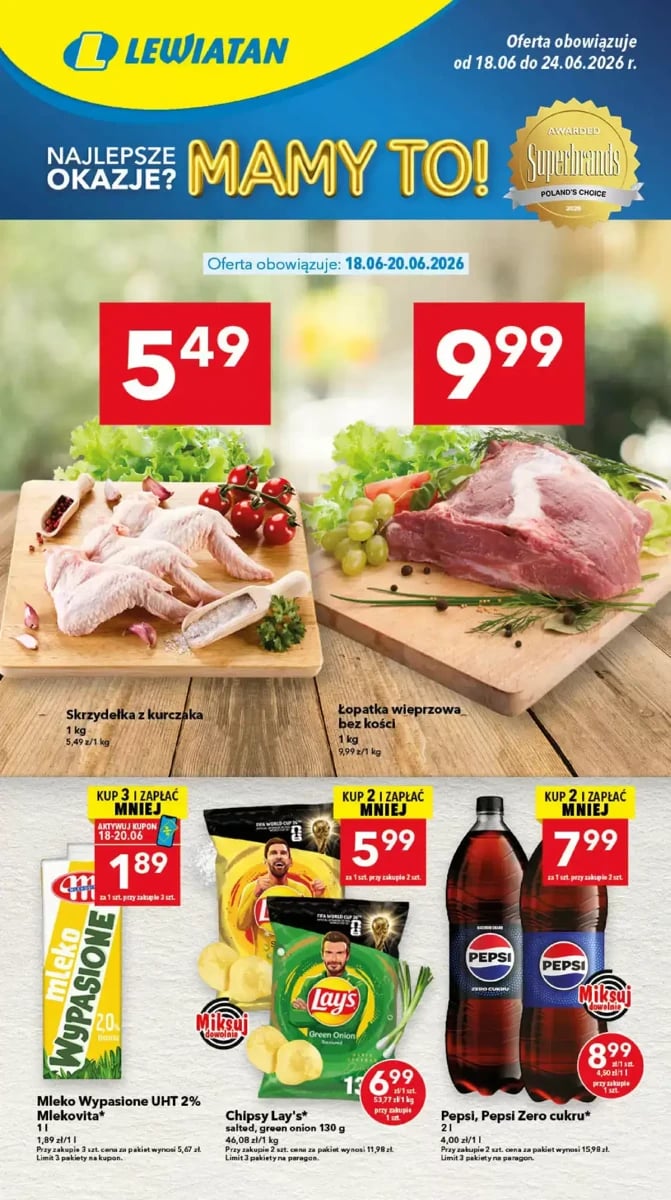 Strona 1 z gazetki Lewiatan