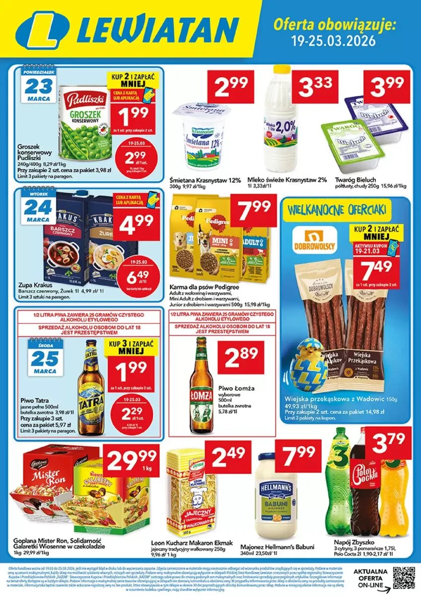 Strona 1 z gazetki Lewiatan