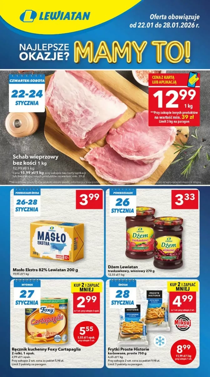 Strona 1 z gazetki Lewiatan
