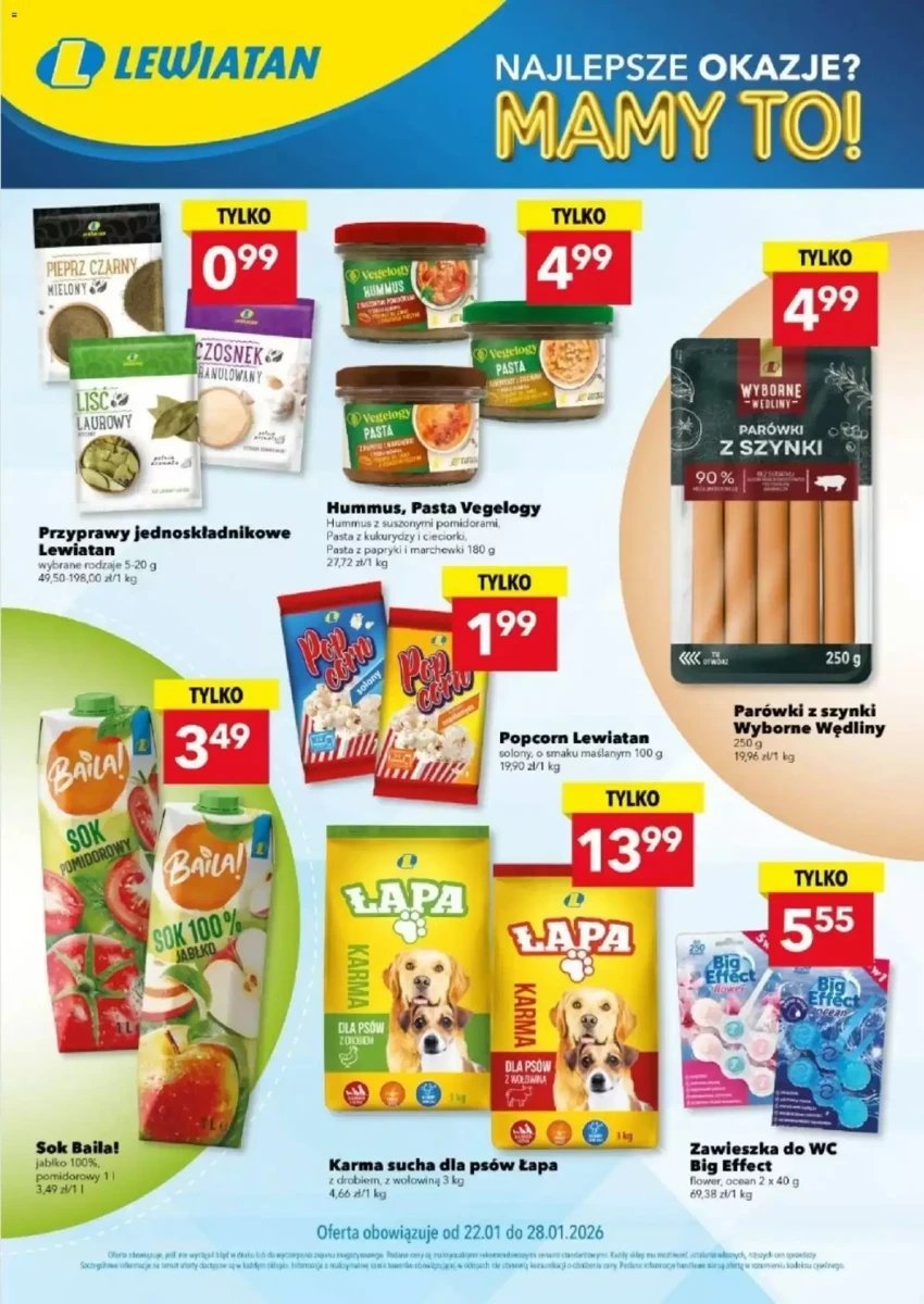 Strona 1 z gazetki Lewiatan