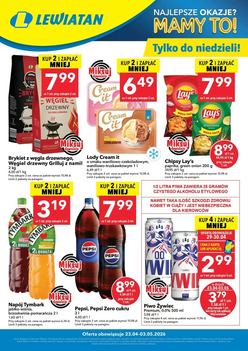 Strona 1 z gazetki Lewiatan