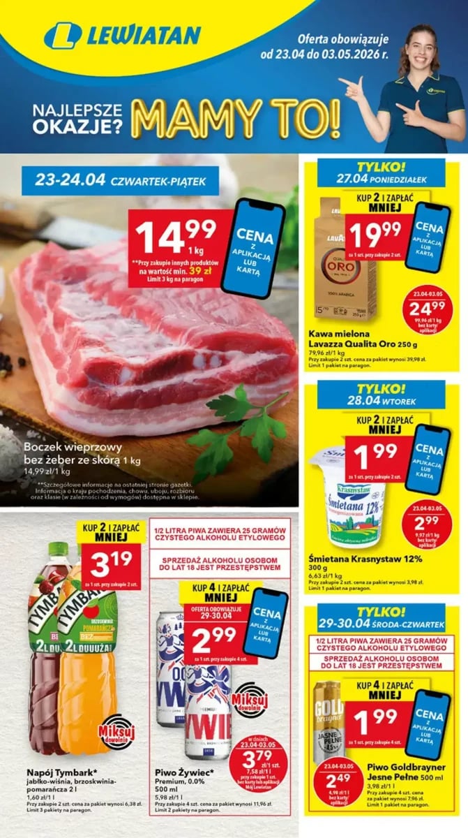 Strona 1 z gazetki Lewiatan