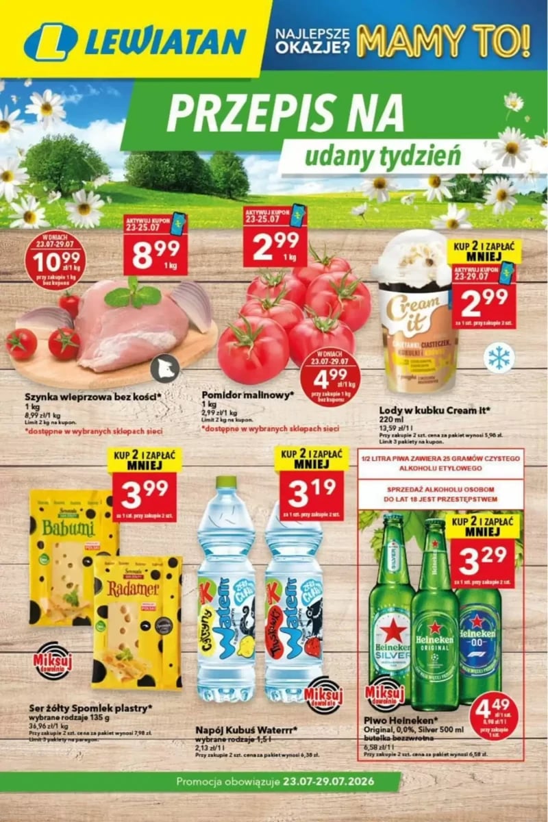 Strona 1 z gazetki Lewiatan