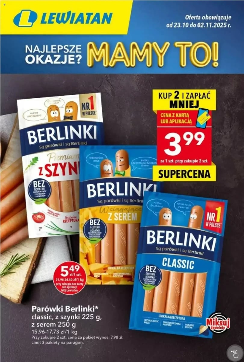 Strona 1 z gazetki Lewiatan