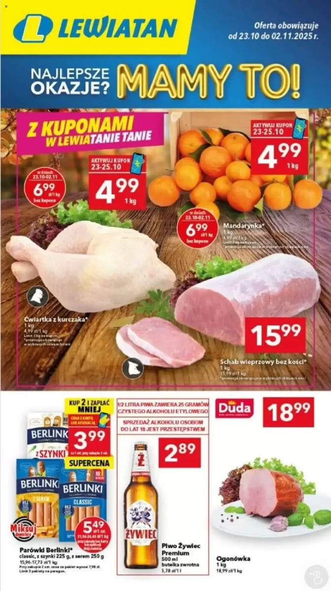 Strona 1 z gazetki Lewiatan