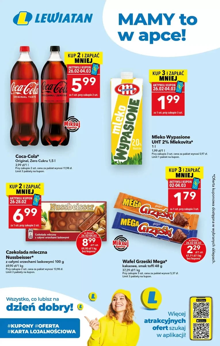 Strona 1 z gazetki Lewiatan