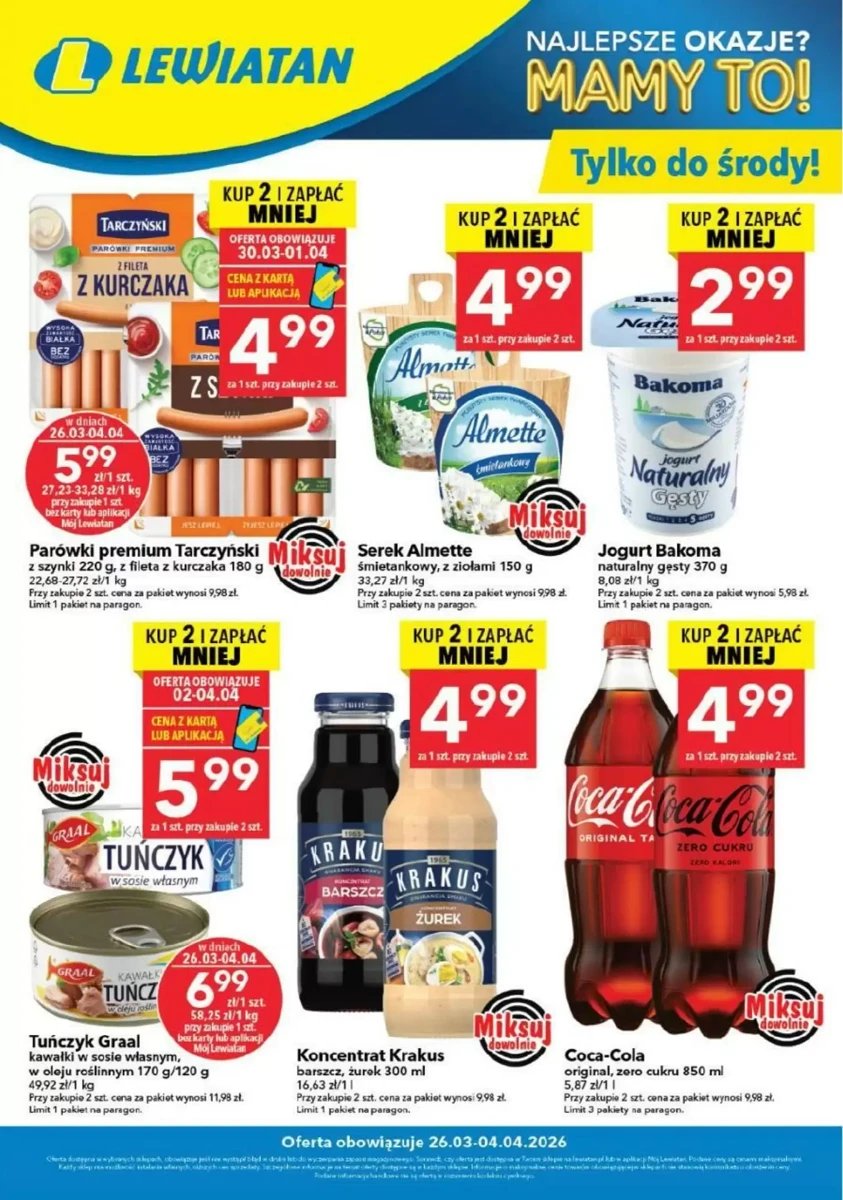 Strona 1 z gazetki Lewiatan
