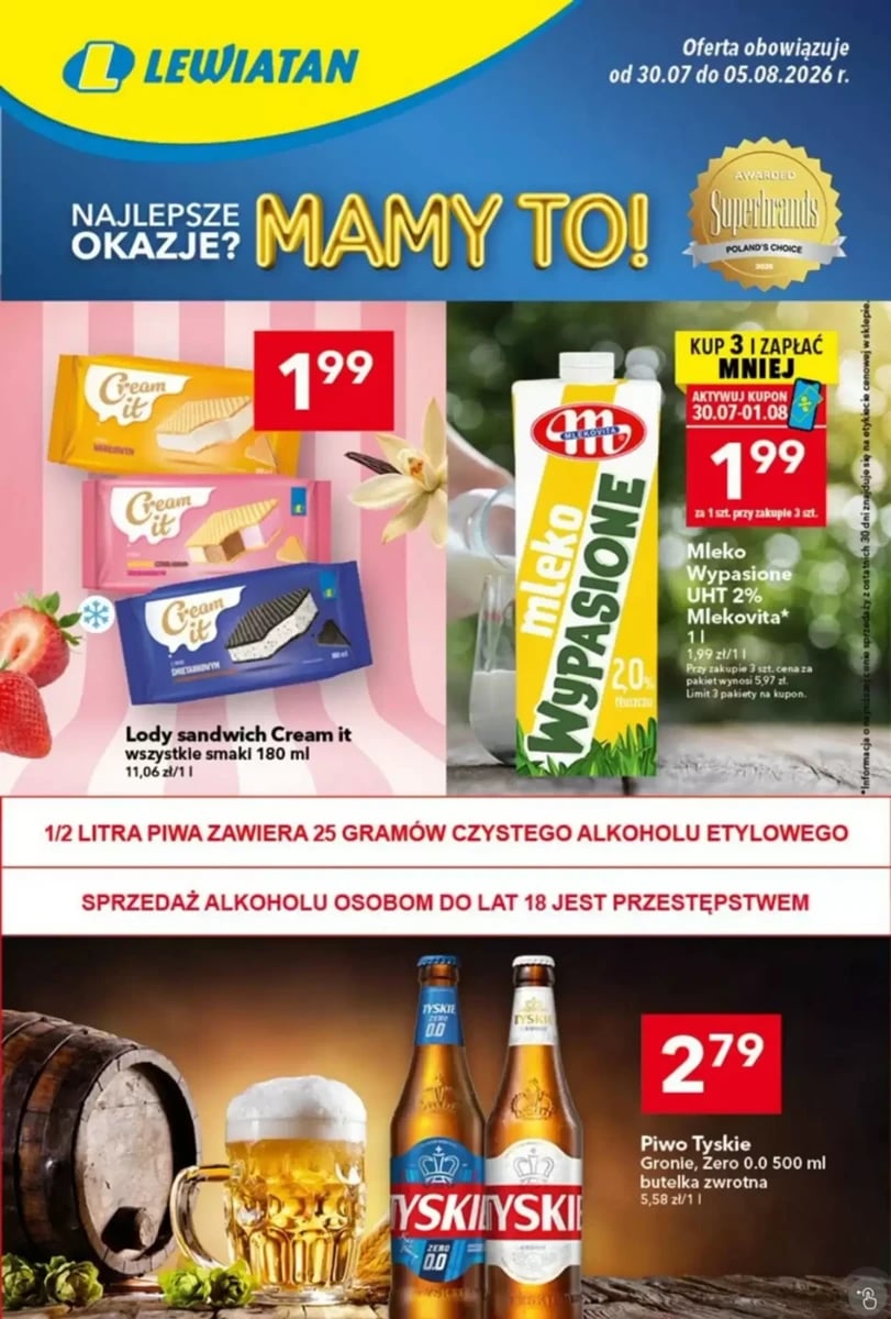 Strona 1 z gazetki Lewiatan